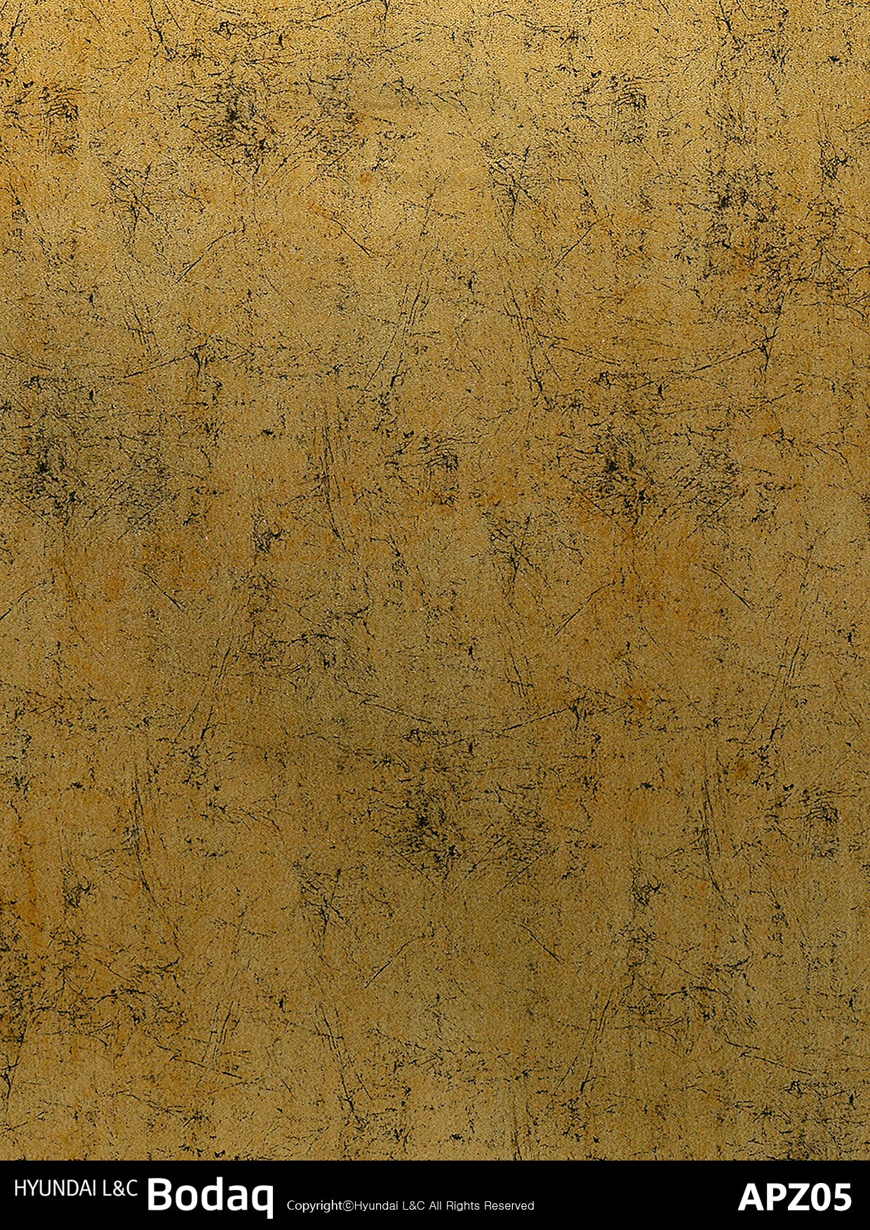 Deep Emboss & Gold - APZ05 - Vinyl door wrap