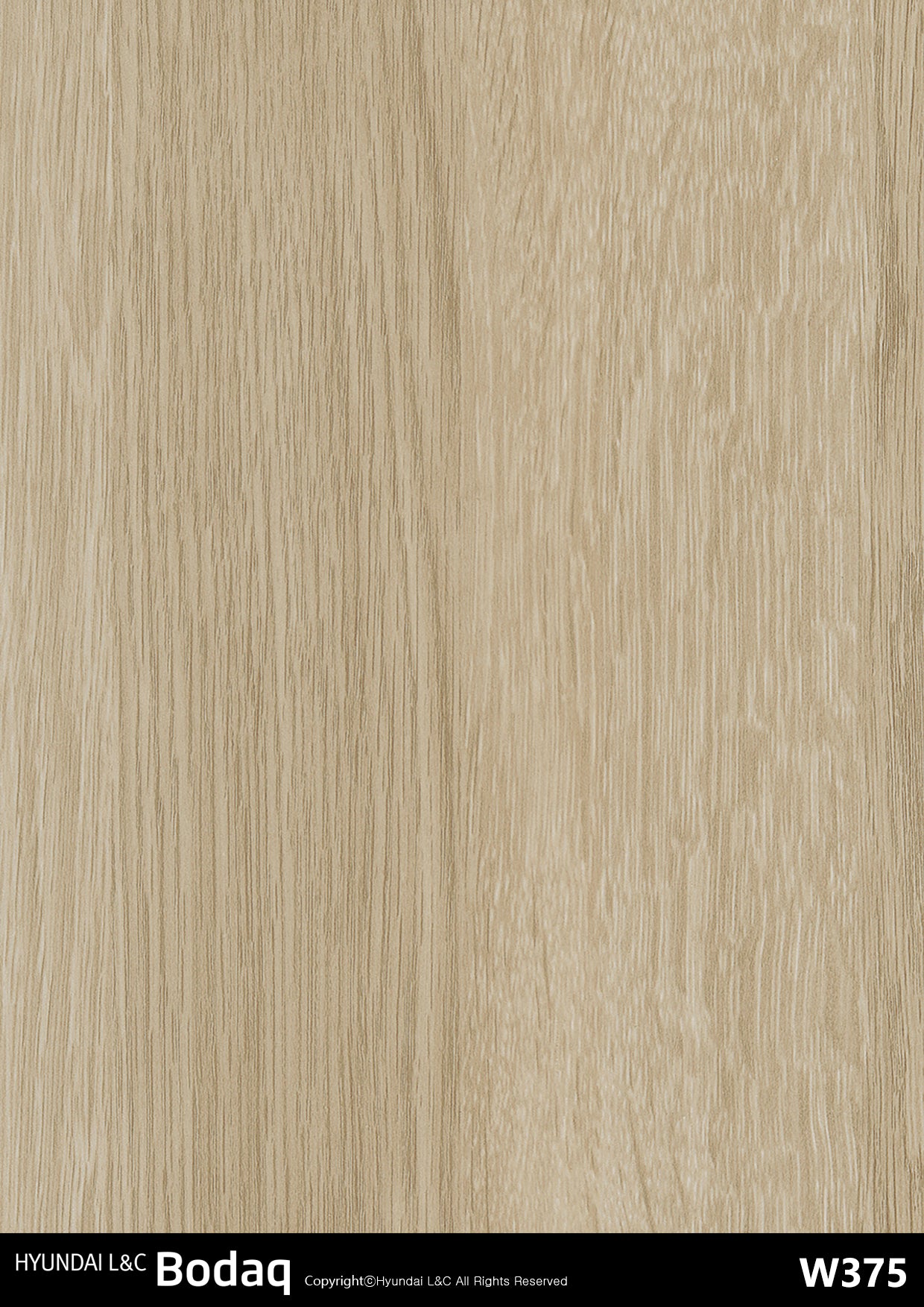 Standard Wood - W375 - Vinyl door wrap