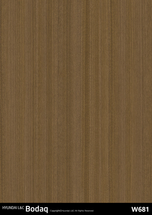 Standard Wood - W681 - Vinyl door wrap